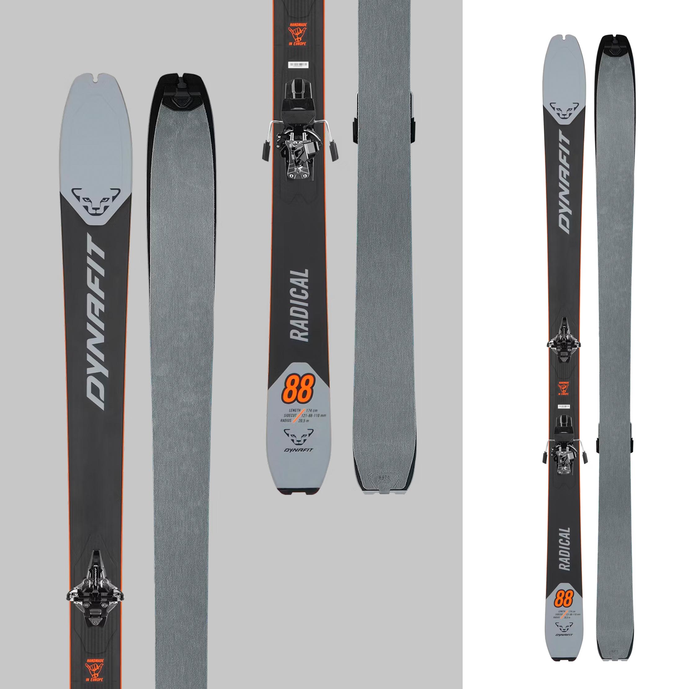 Tourenski / Dynafit / Radical 88 Ski Set Herren - 166 cm